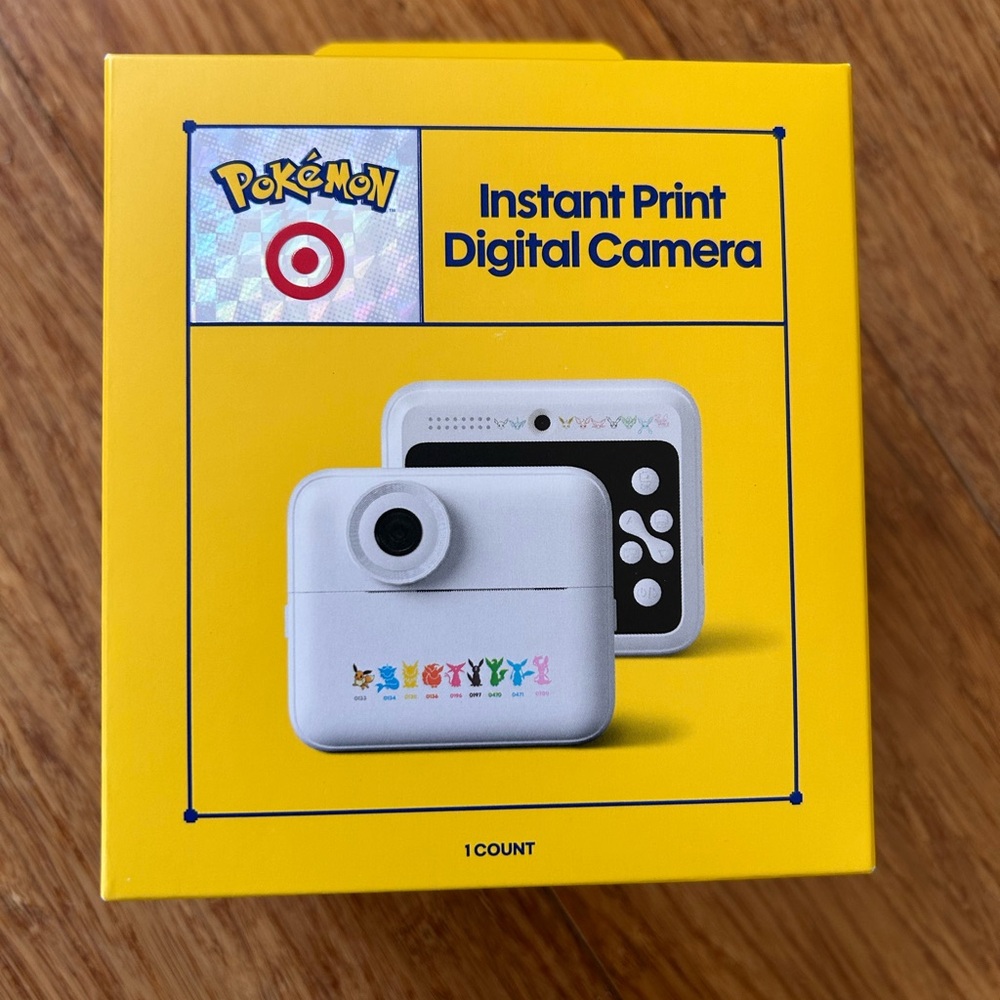 Pokemon x Target Instant Print Digital Camera